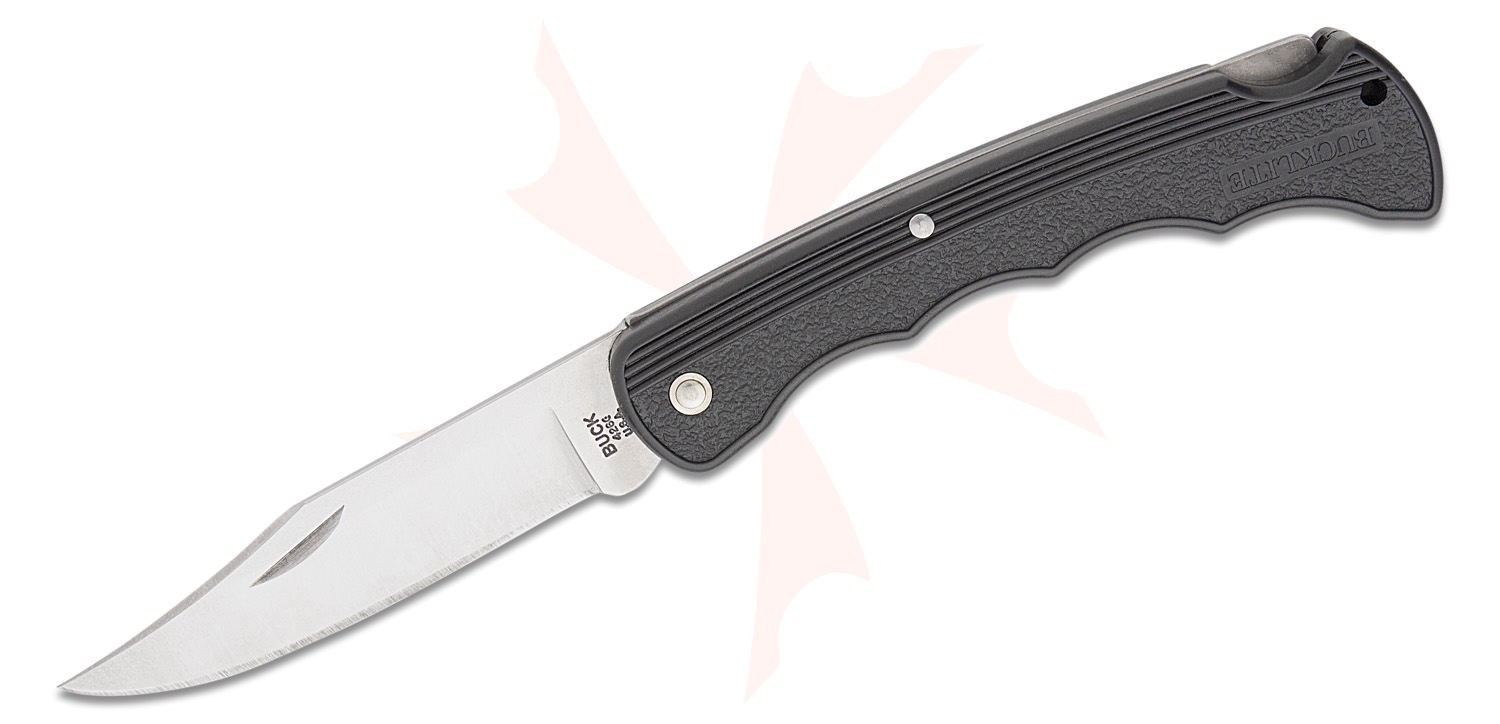 Vintage Buck 426BKS B Bucklite III Lockback Knife Black New in Box-USA-No Sheath