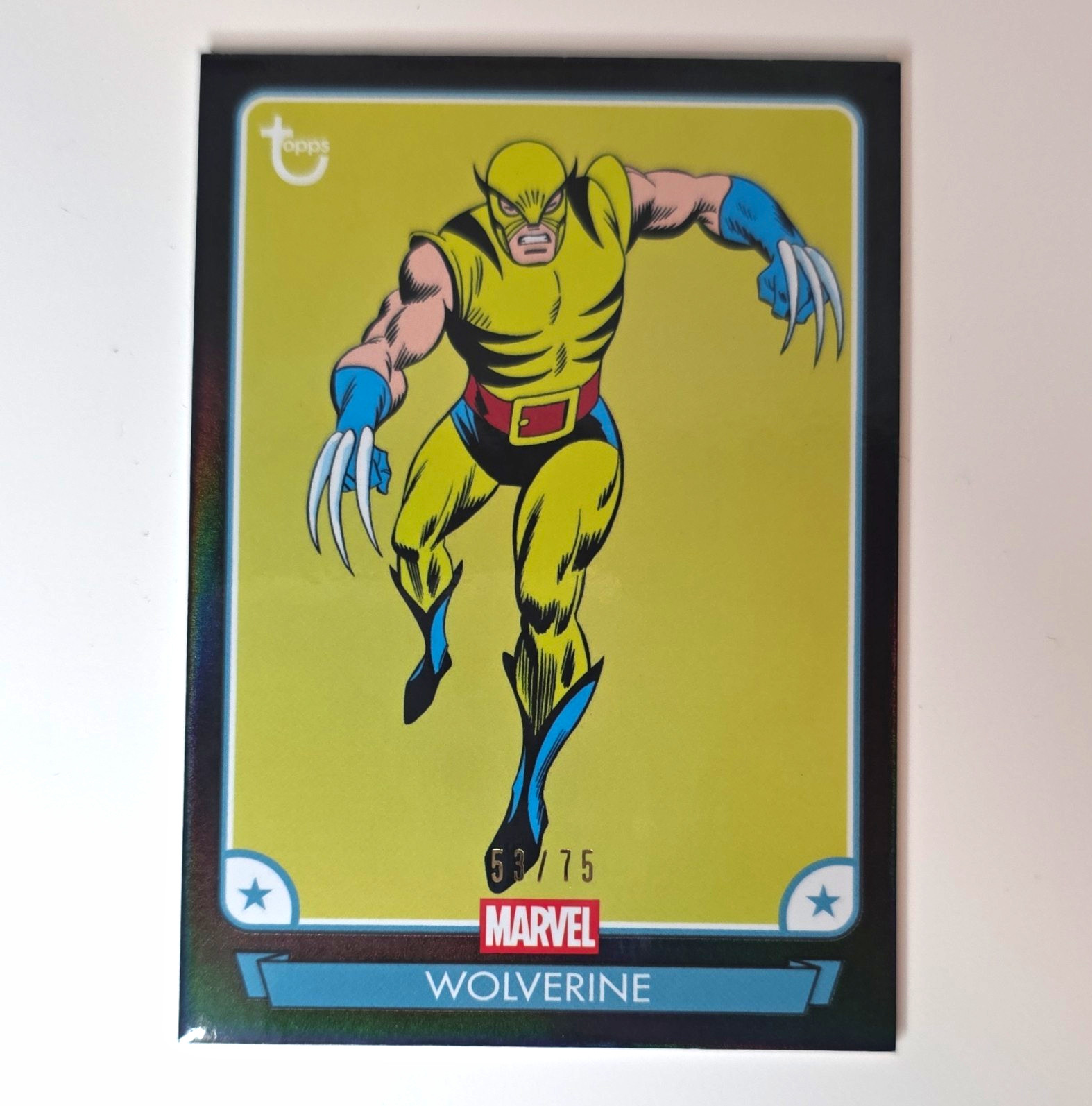 2026 Topps Marvel Brooklyn Collection - Wolverine #30 Black /75