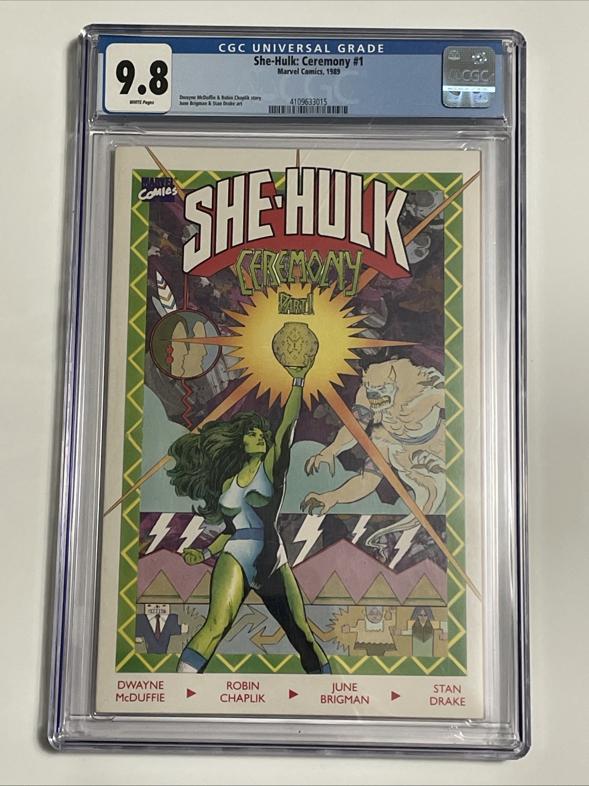 She-Hulk: Ceremony #1 CGC 9.8