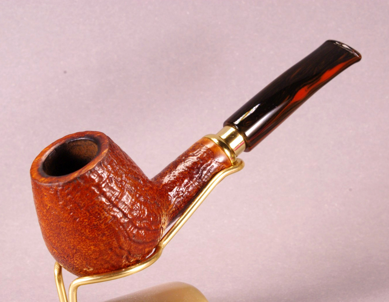 Pipe Aldo Morelli Special Rusticated Bent Billiard Italian 9mm (№15\04)