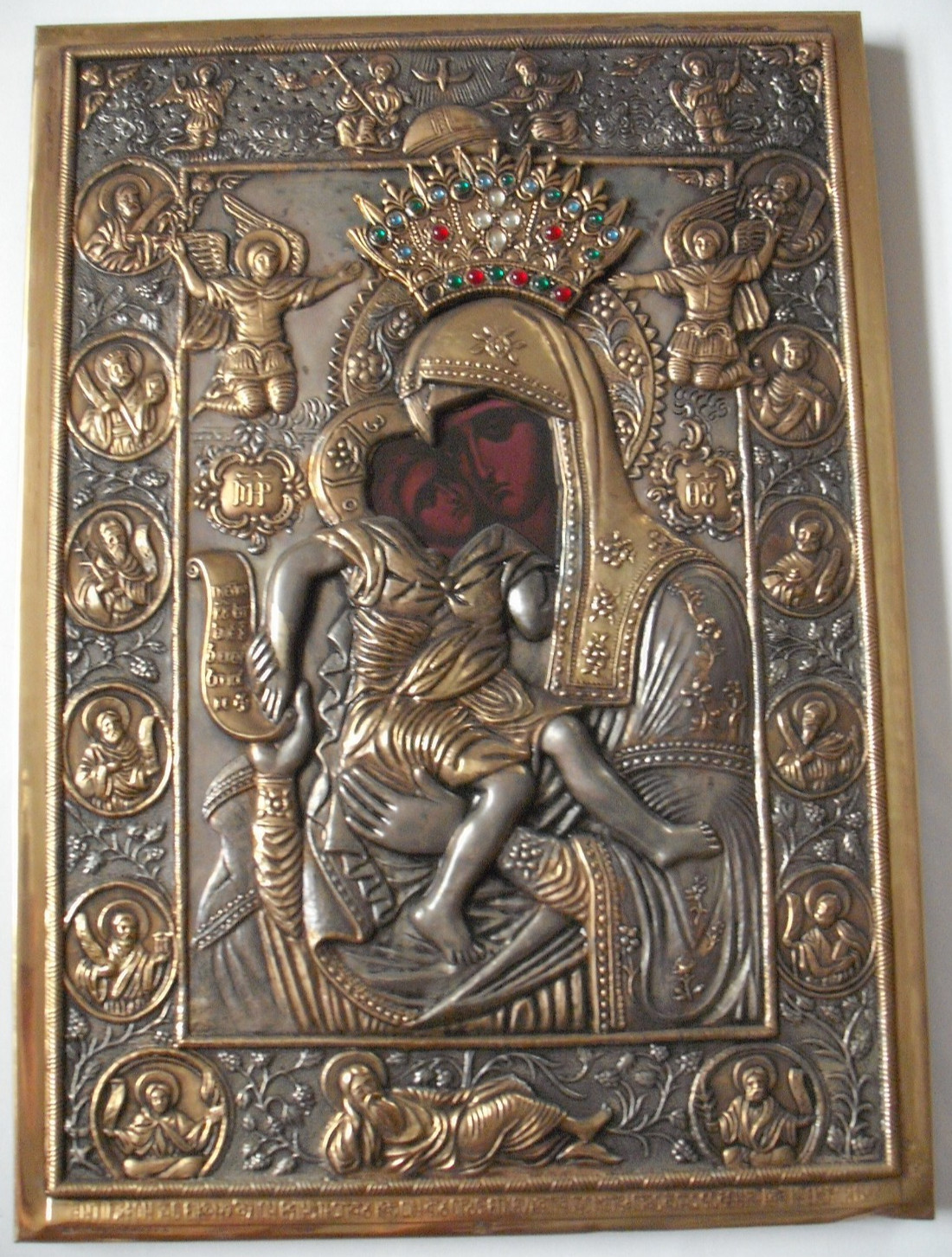 Beautiful Antique Greek Orthodox Religious ICON