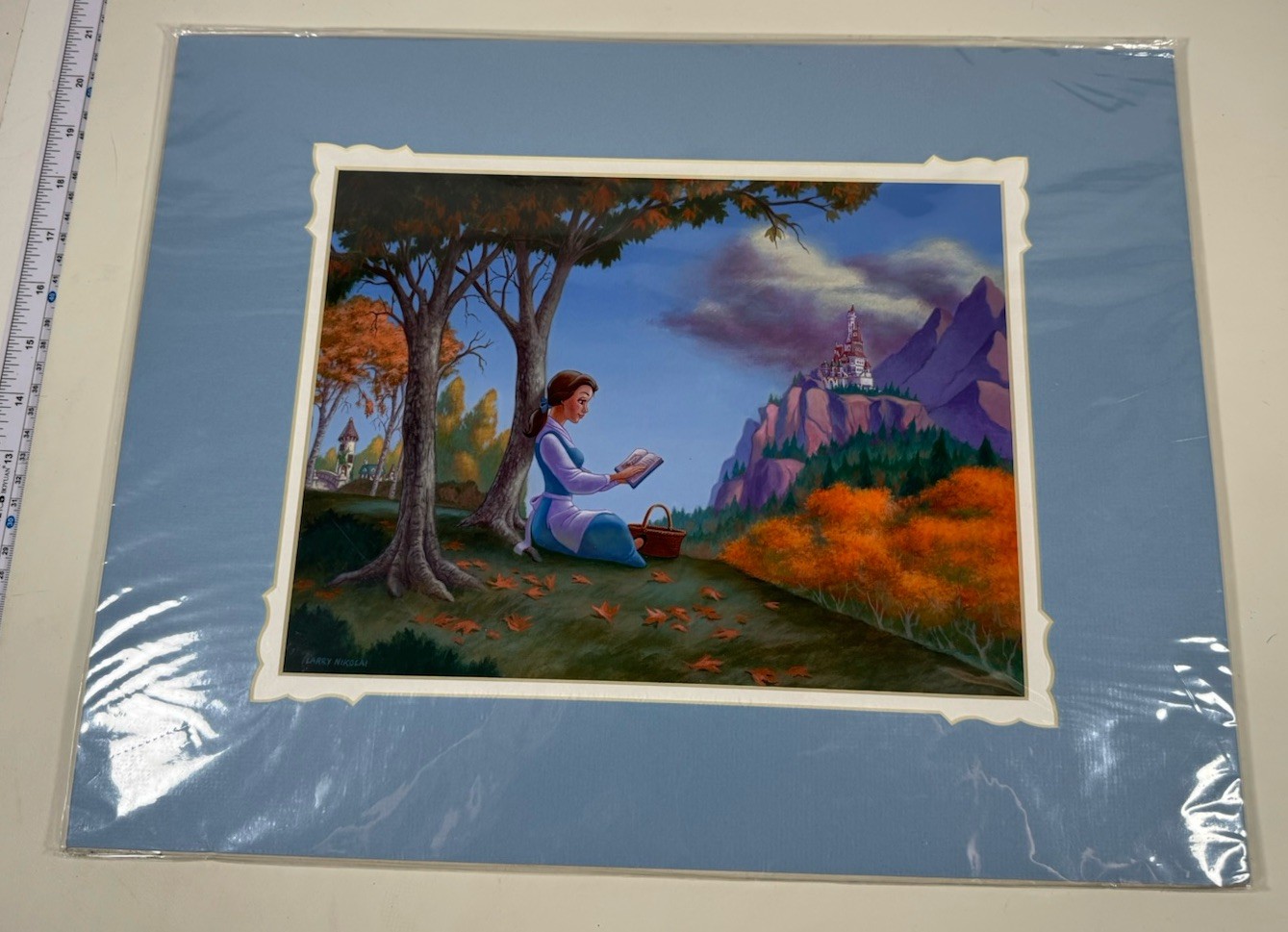 New Disney Belle\'s Favorite Tale Larry Nikolai Print