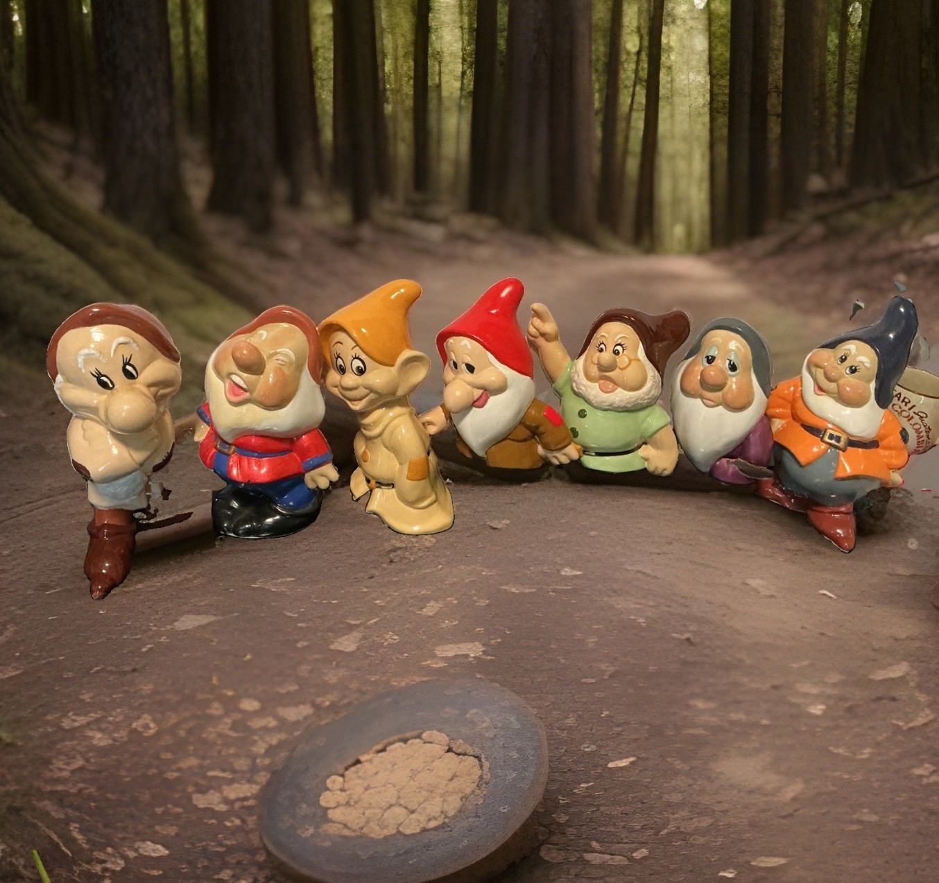 Vintage Disney Seven Dwarfs 8