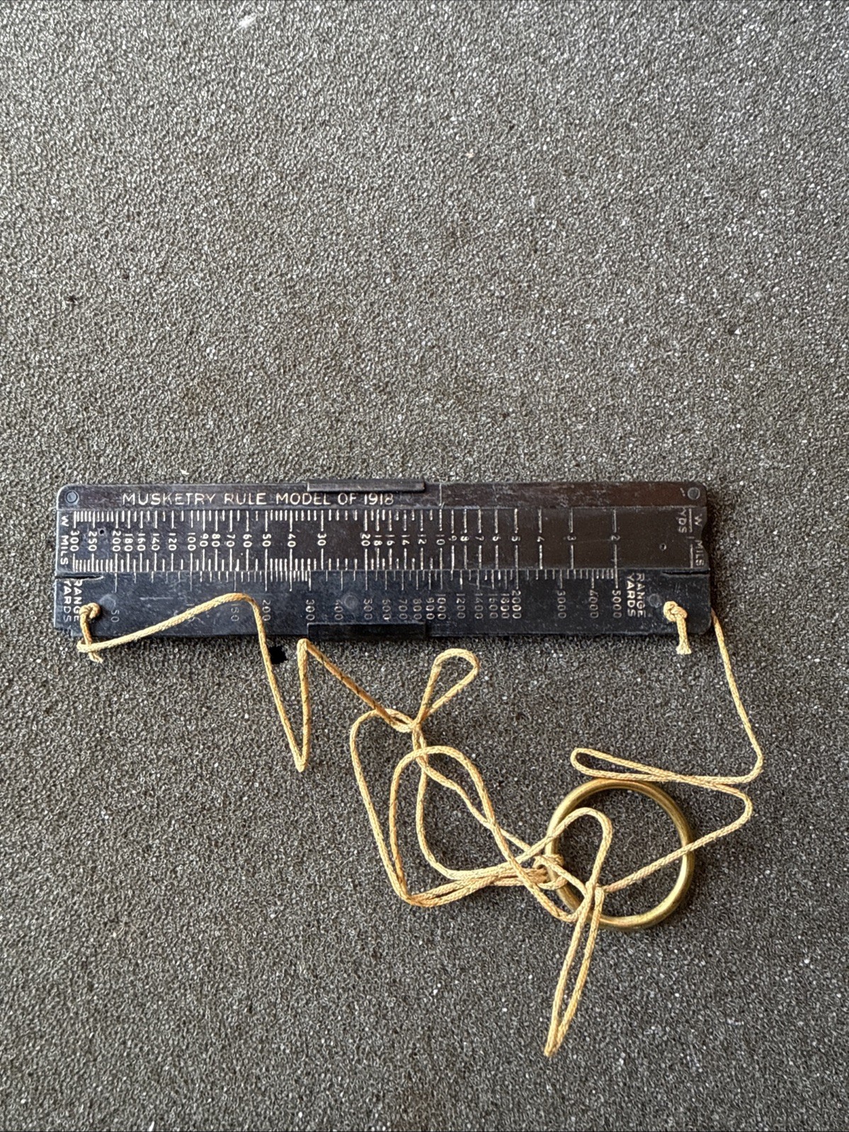WWI US Army Model 1918 Musketry Rule M1903 Eddystone M1917