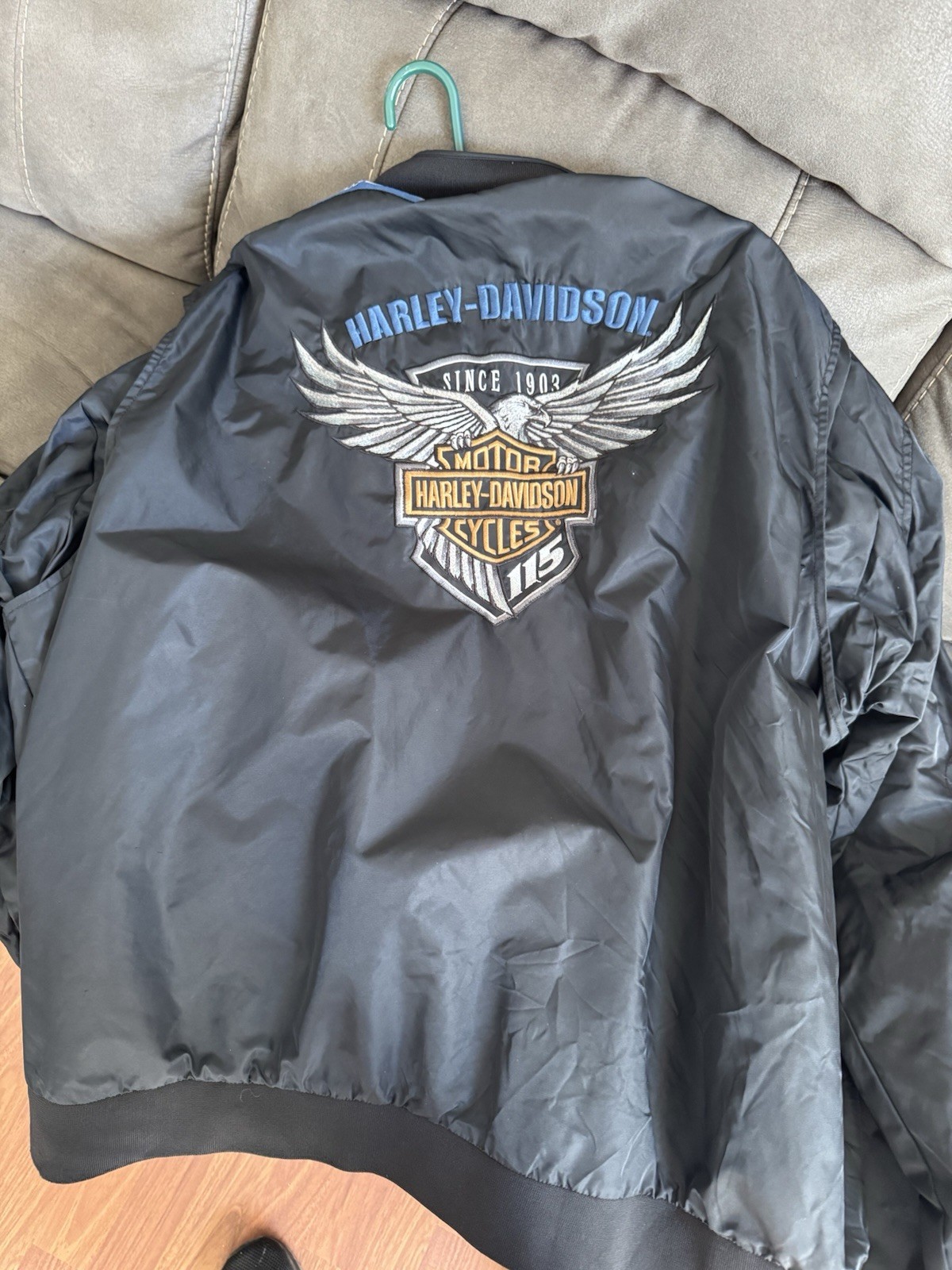 Harley-Davidson Men’s Jacket Size 4X Authentic Exc Cond 115th Anniversary