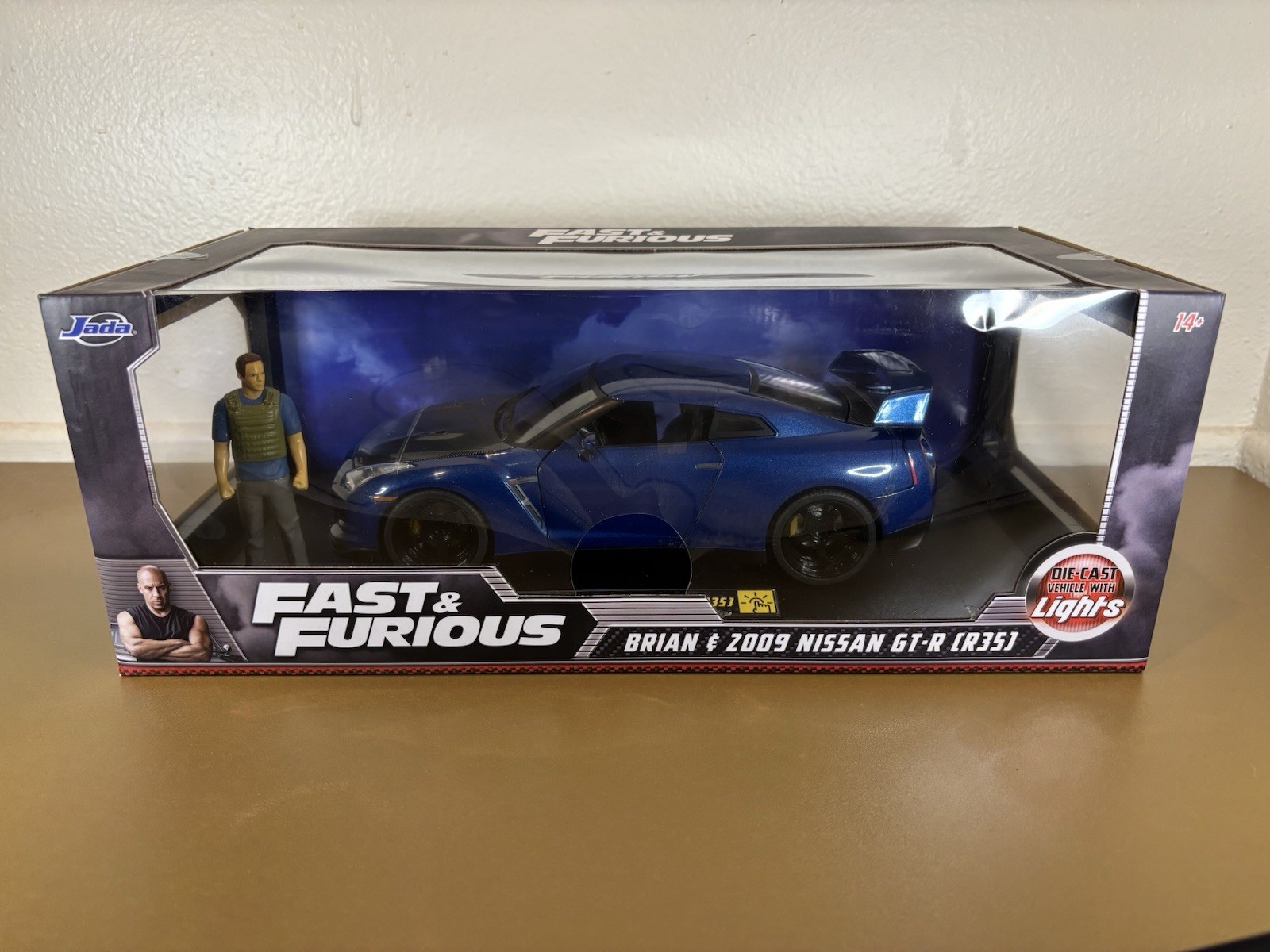 Jada Toys Fast & Furious Brian 2009 Nissan GT-R R35 1:24 Die-Cast Car