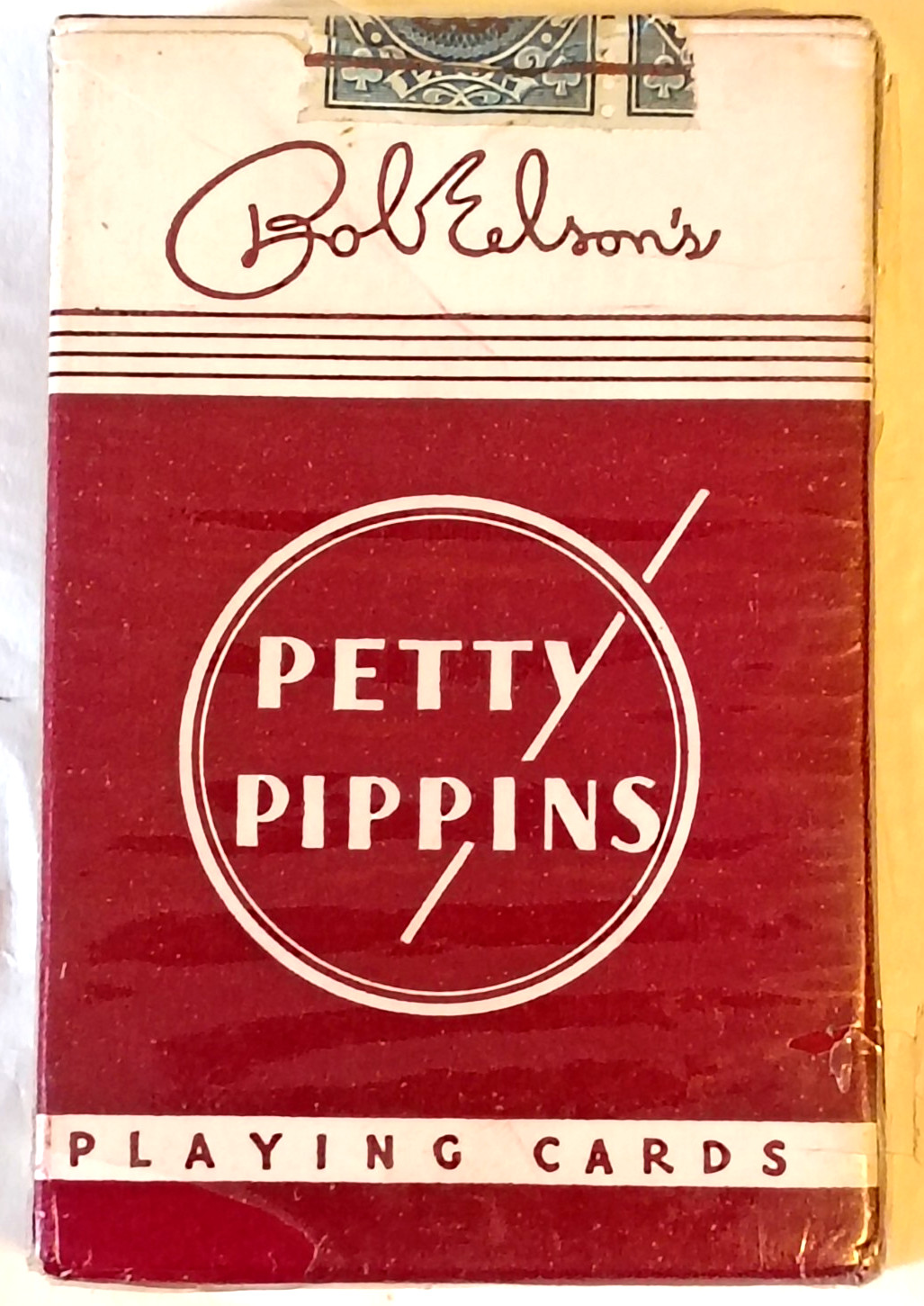 Vintage 1940s Bob Elson\'s Petty Pippins Playing Cards SEALED New Old Stock Pinup