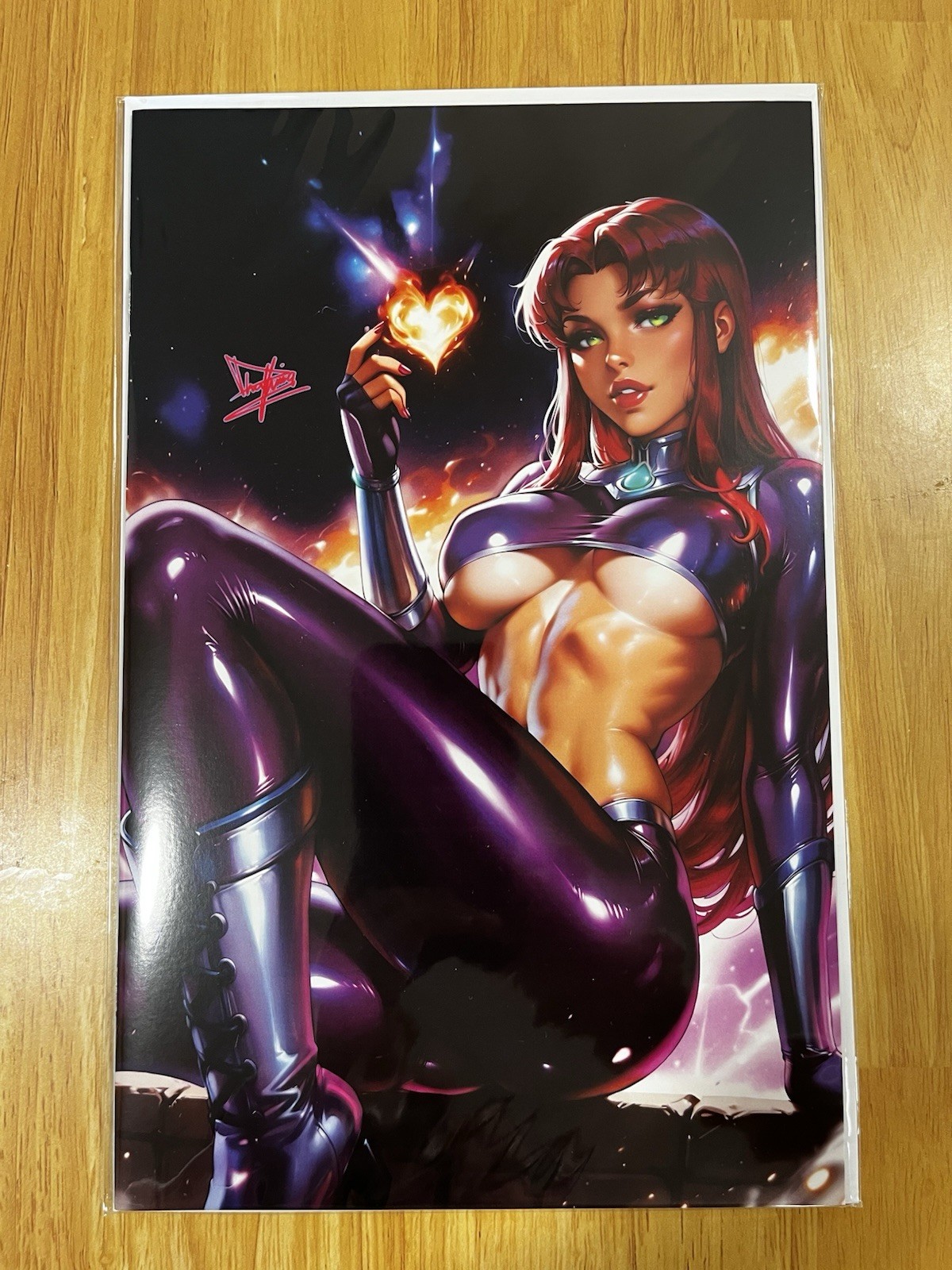 Artist Alley Comics Multiverse Saga #1 STAR FIRE COSPLAY DHAXINA