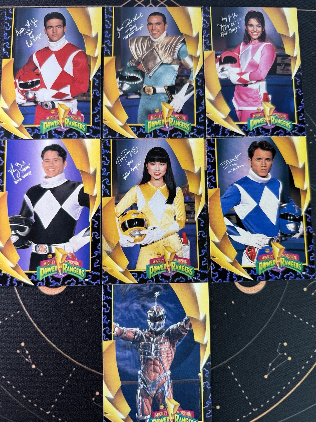 1994 Mighty Morphin Power Rangers Cards  Signature Collect-A-Card RARE