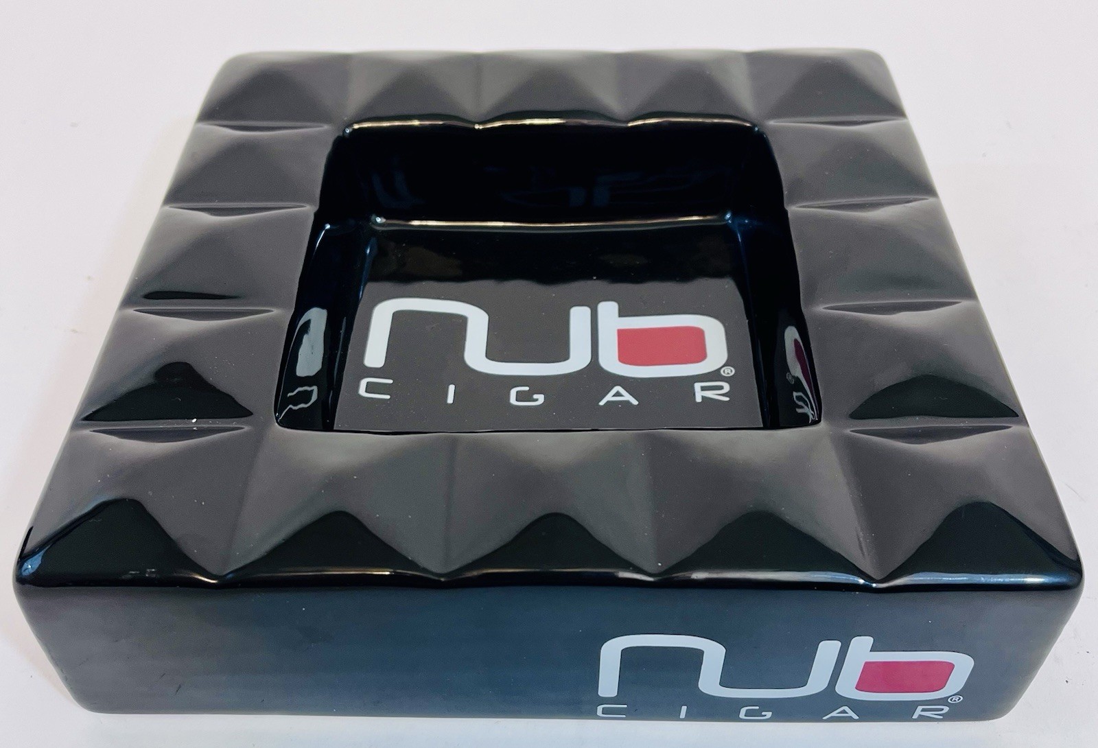 NUB Cigar Ceramic Cigar Ashtray Black 8