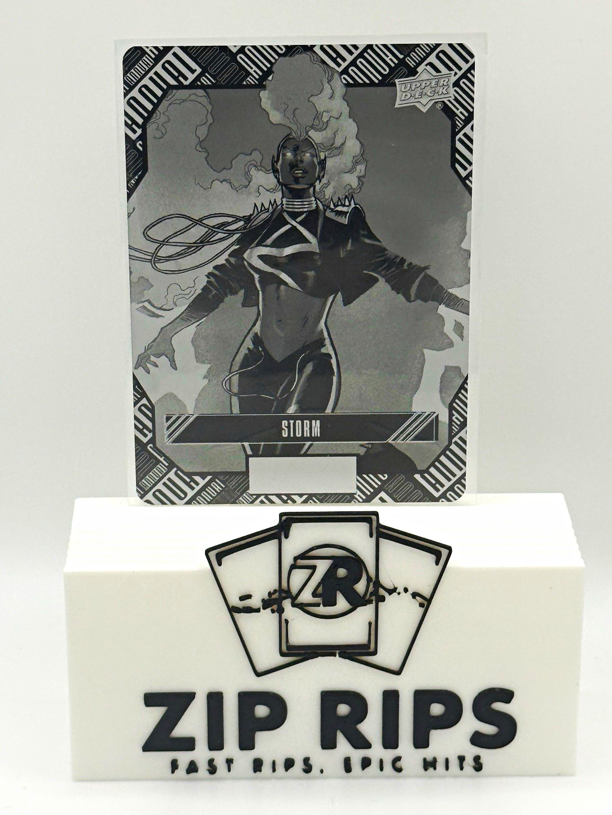 Upper Deck 2023-24 Marvel Annual Storm #80 Black Printing Plate Parallel 1/1