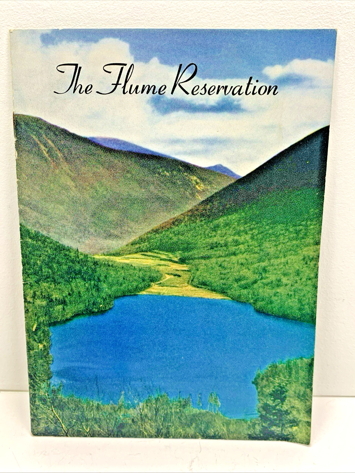 Vintage Travel Brochure 1939 Flume Reservation, Franconia Notch, New Hampshire