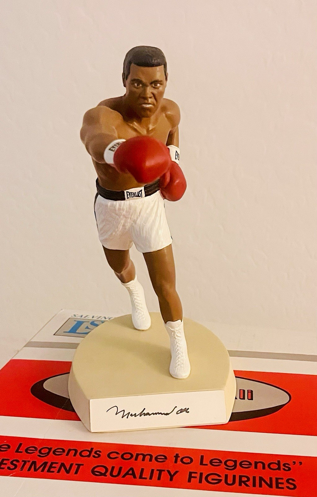 Salvino Sport Legends Muhammad Ali The Greatest Hand Signed LE Figurine Boxed