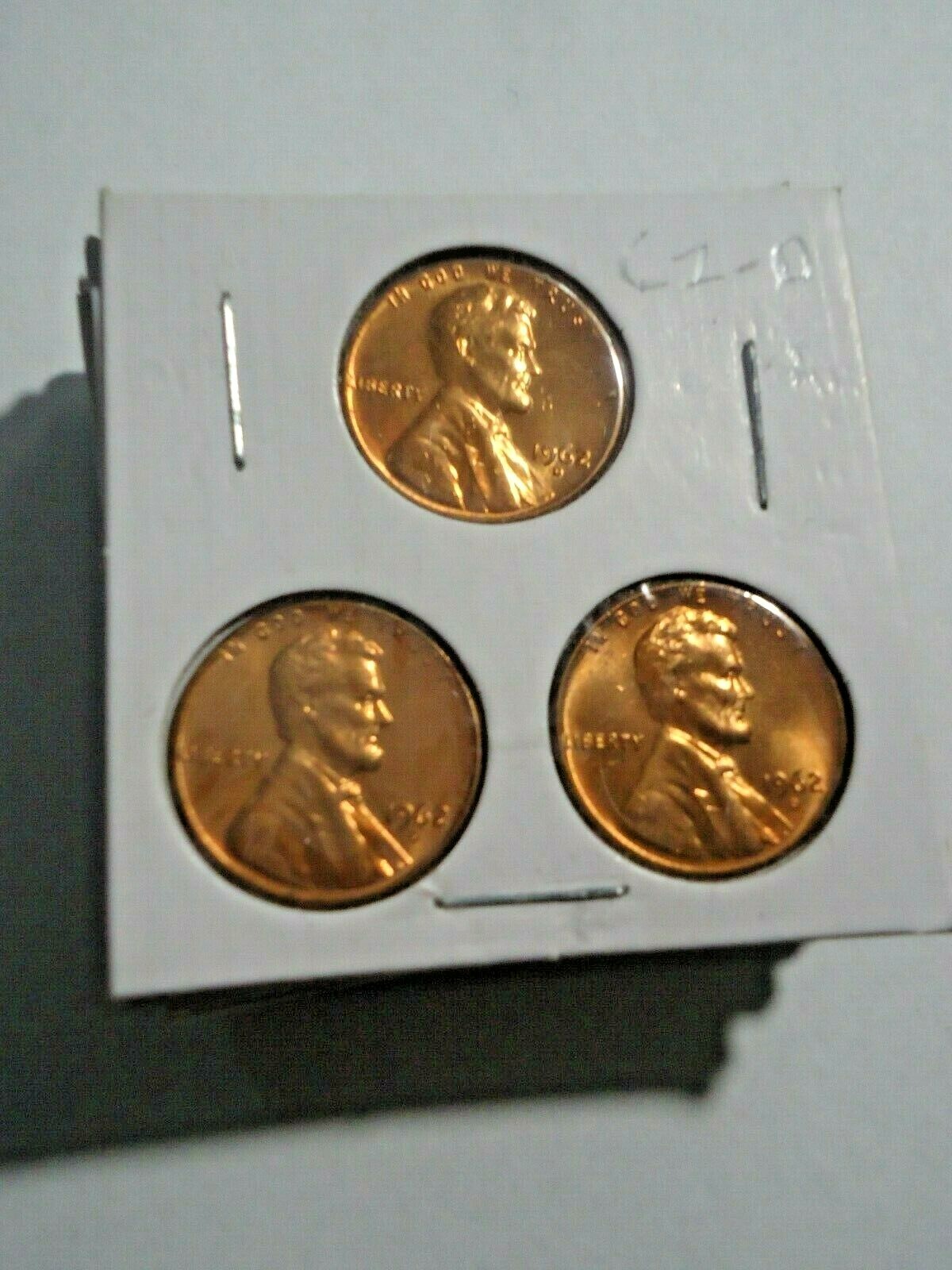 1962 D Unc Lincoln Memorial BU 1962 D Unc Lincoln Memorial BU