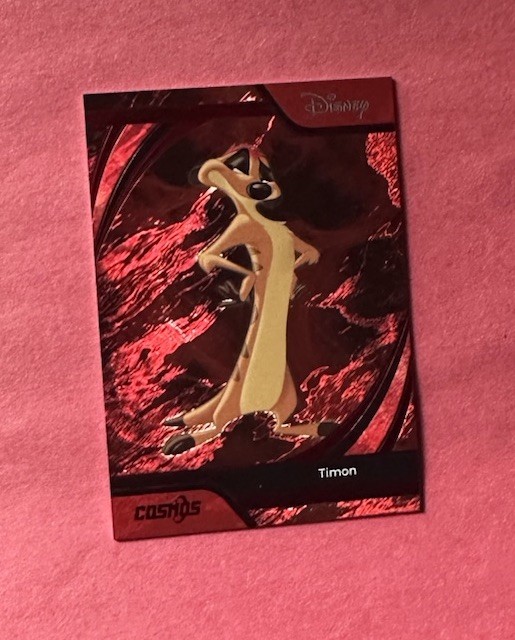 Kakawow Cosmos 2025 Disney Timon Red 31/75 #CDT-R-104 Lion King