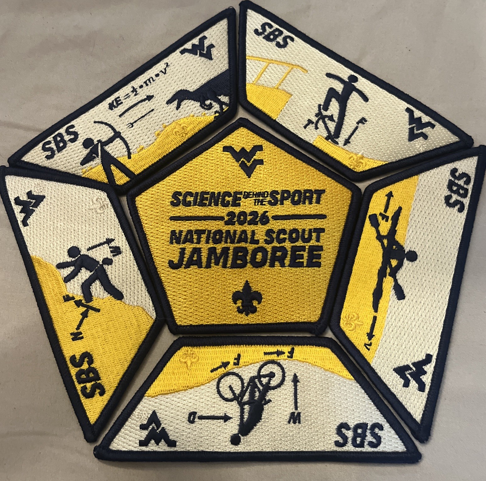Science Behind the Sport Earned 6 Patch 2026 National Scout Jamboree WVU #129