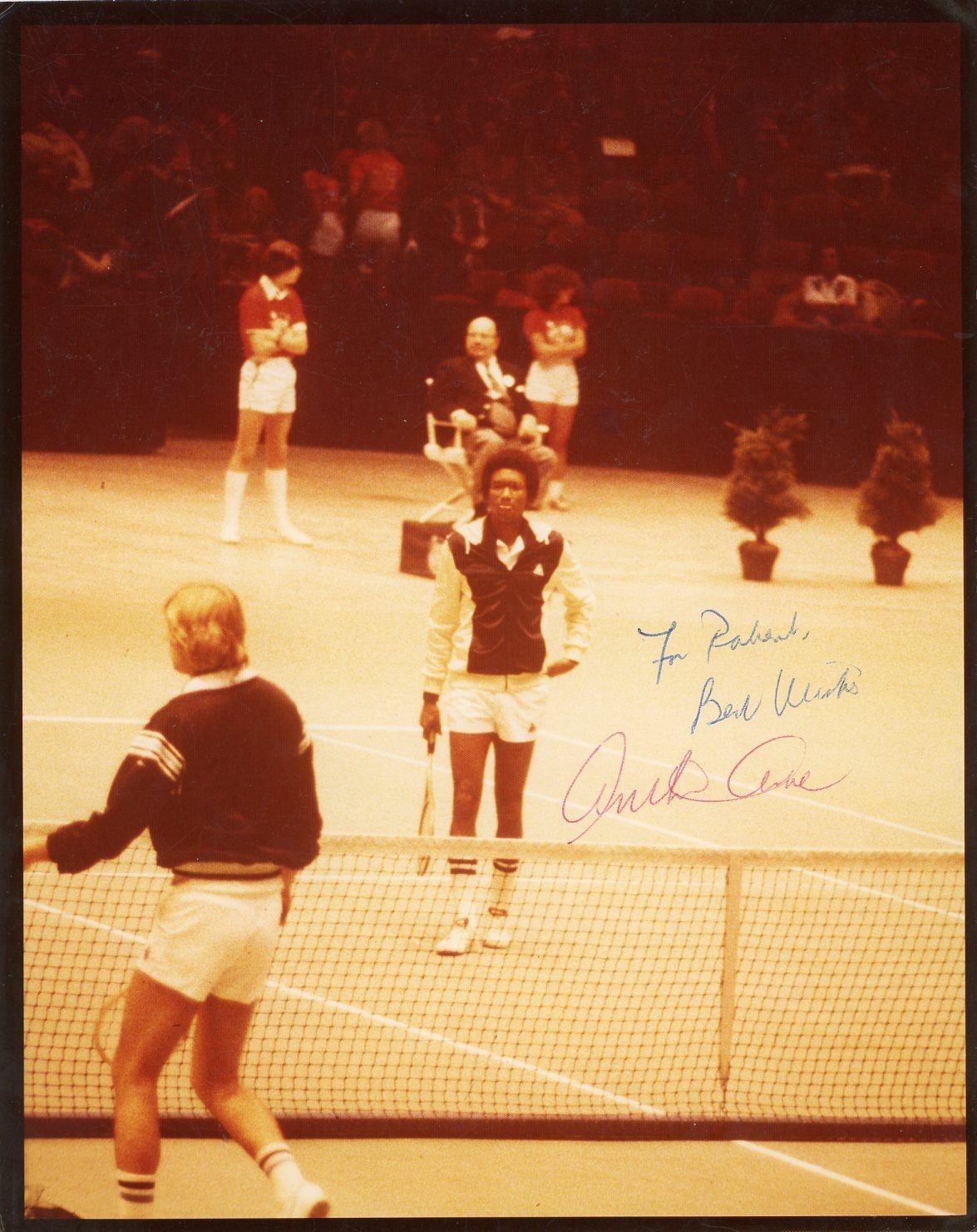 Arthur Ashe- 1979 Original Signed Photograph