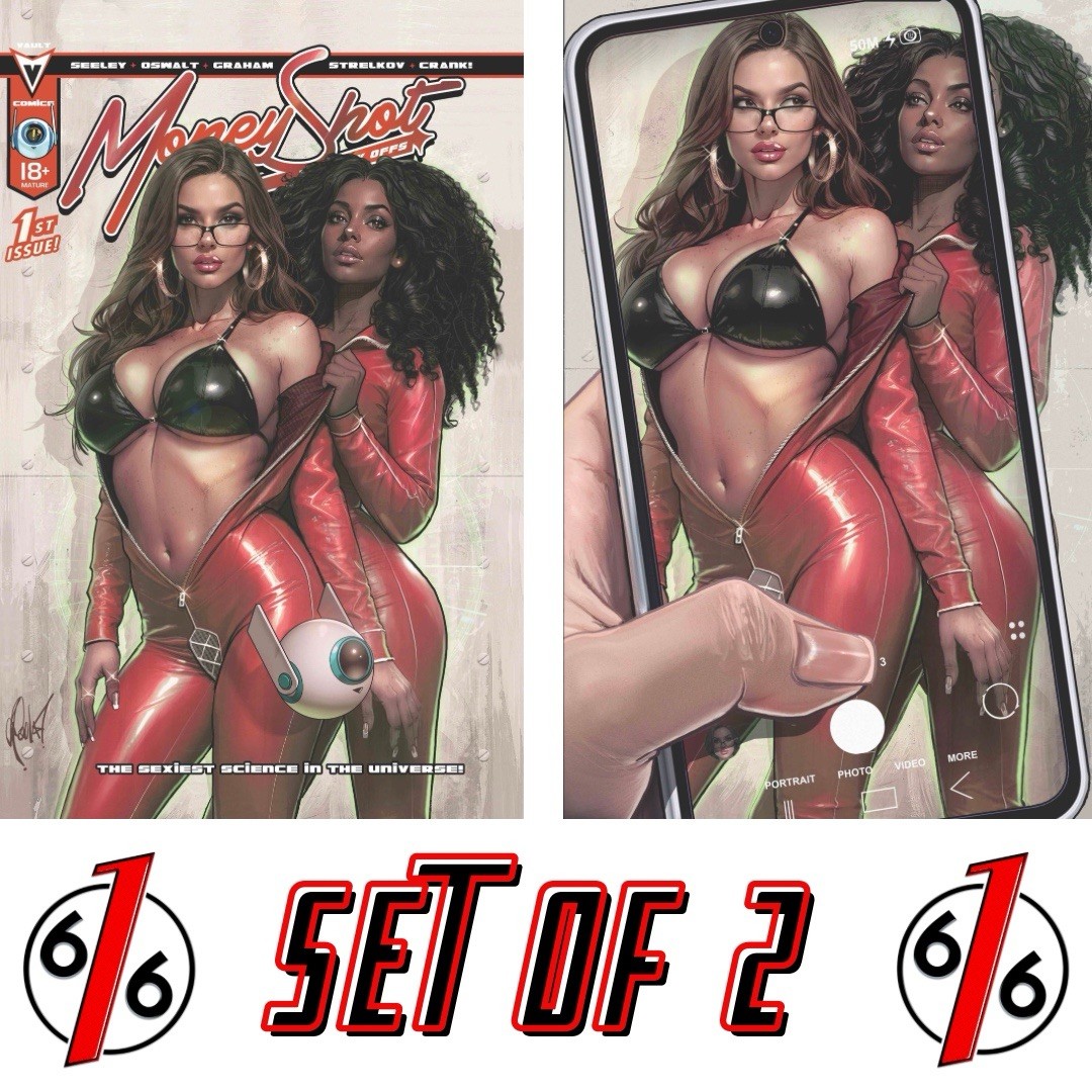 🔥 MONEY SHOT THE F*OFFS #1 CEDRIC POULAT 616 COMICS Variant AB Set LTD 500