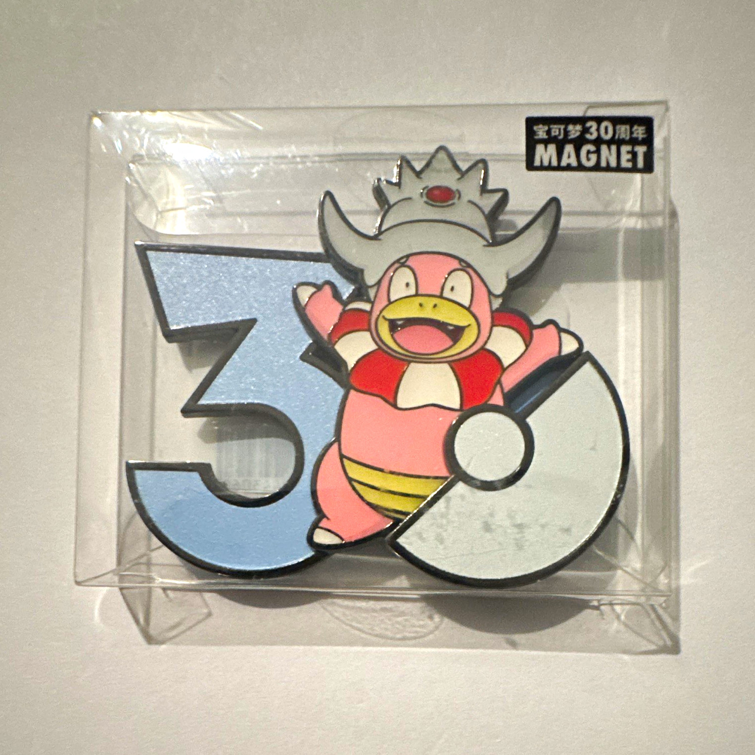 Pokémon 30th Anniversary Slowking Water Type Magnet