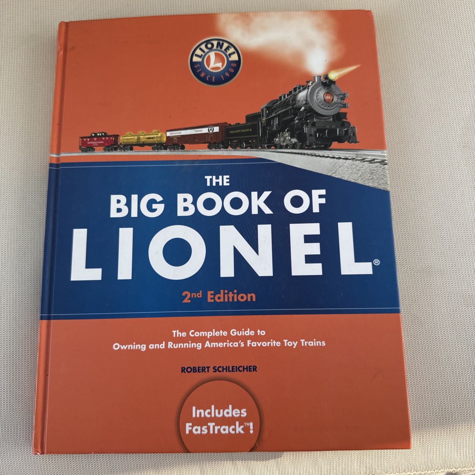 RAILROAD BOOK:  THE BIG BOOK OF LIONEL 2ND EDITION: THE COMPLETE GUIDE...