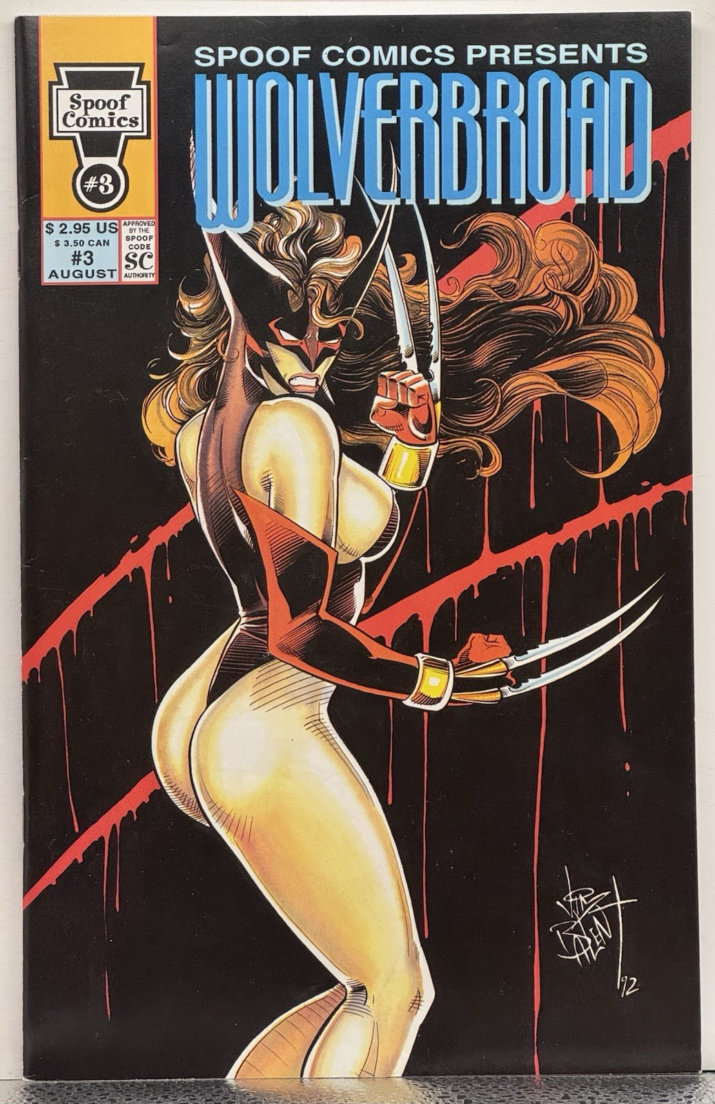 Spoof Comics Presents #3: Wolverbroad (Spoof Comics, 1992) - VF-