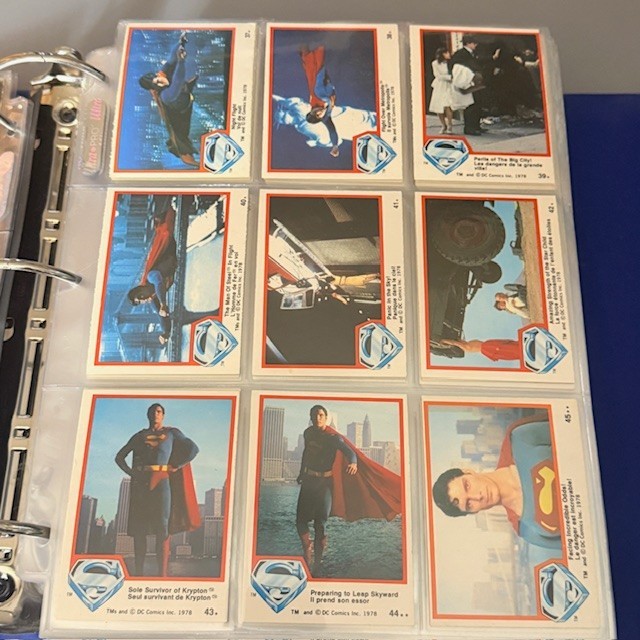 1978 Topps Superman Trading Card Mix Lot DC Comics Rookie RC Christopher Reeve 5