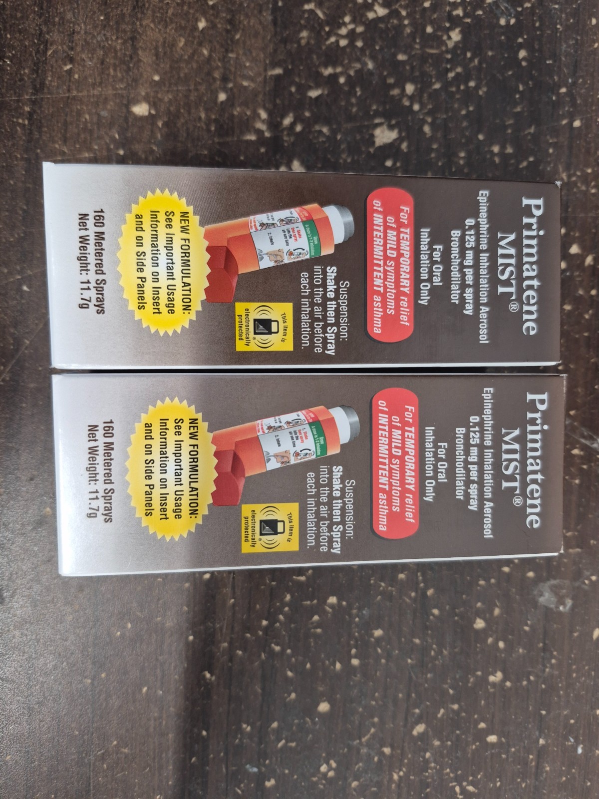2 Pack Primatene MIST Epinephrine Inhaler EXP 06/2027+  USA NEW