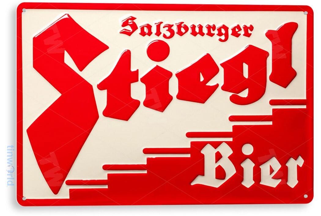 TIN SIGN Stiegl Bier Metal Store Pub Brew Beer Liquor Shop Bar Pub Cave A622