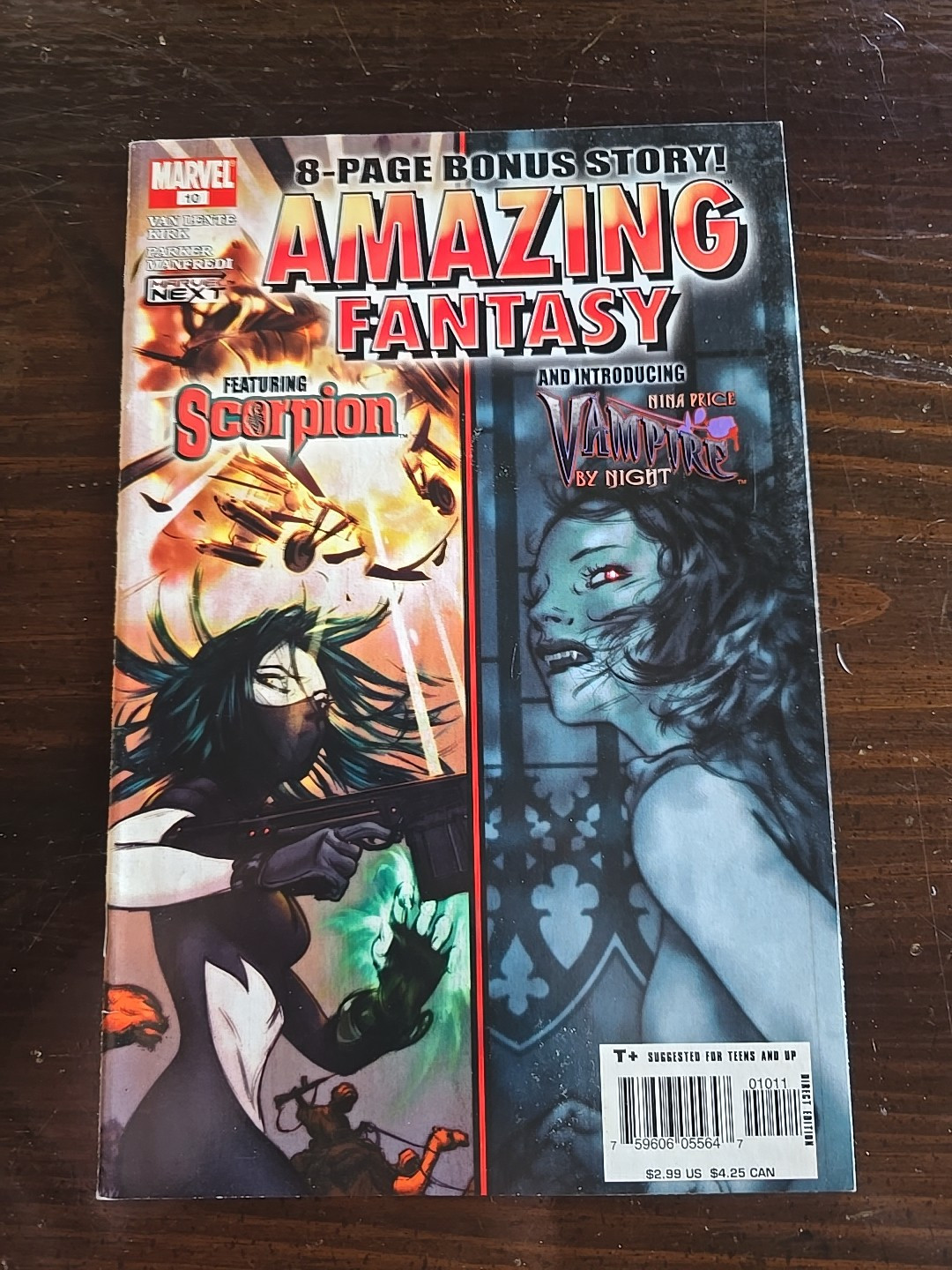 💥Amazing Fantasy #10 1st Appearance Of Nina Price Vampire By Night