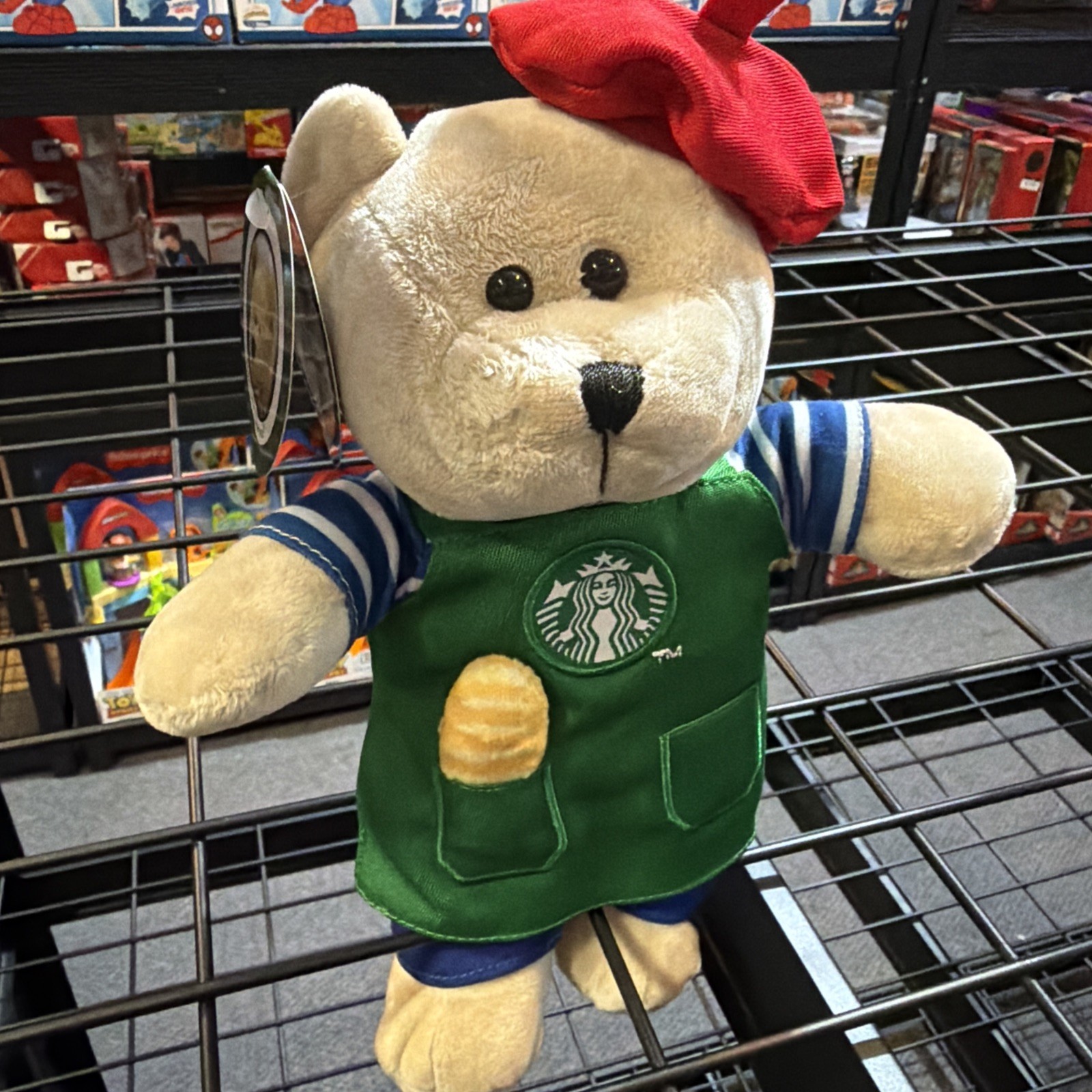 NEW WITH TAGS Starbucks Bearista Plush Bear FRANCE Edition NEW WITH TAGS Starbucks Bearista Plush Bear FRANCE Edition