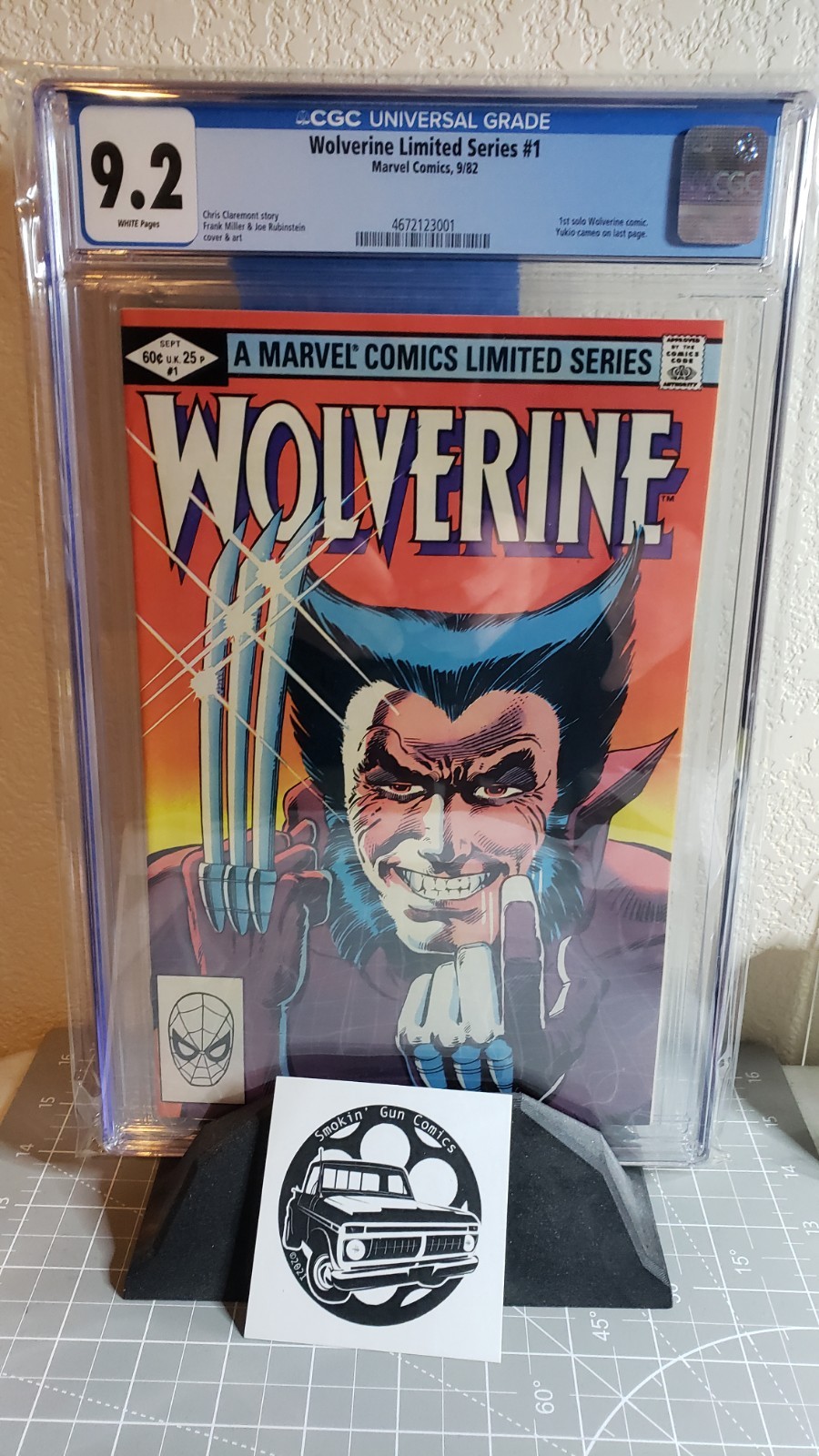 CGC 9.2 Wolverine #1 1982 Marvel Limited Series Frank Miller 1st Solo Comic 🔑 