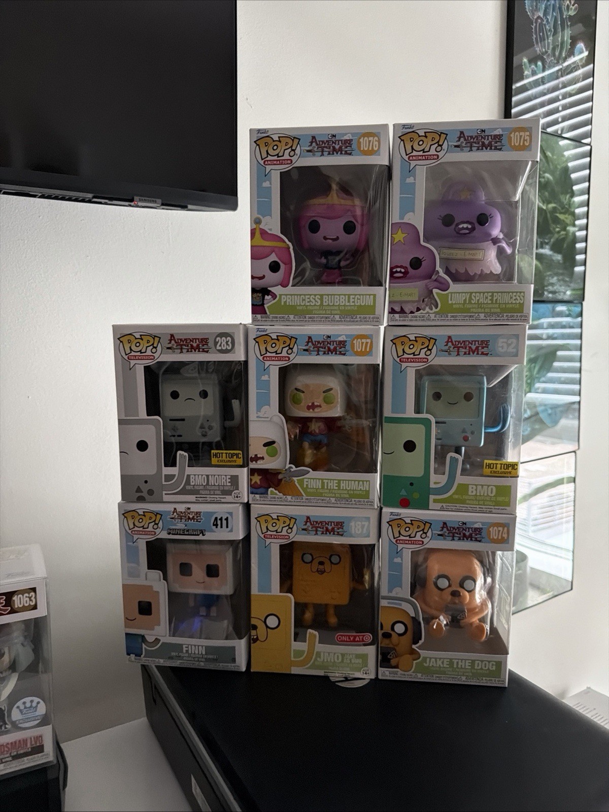 Funko Pop Adventure Time Mixed Lot Finn Jake BMO Princess Bubblegum Boxed