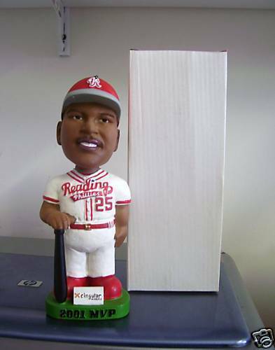 Marlon Byrd Reading Fightin Phils  Bobblehead MiLB