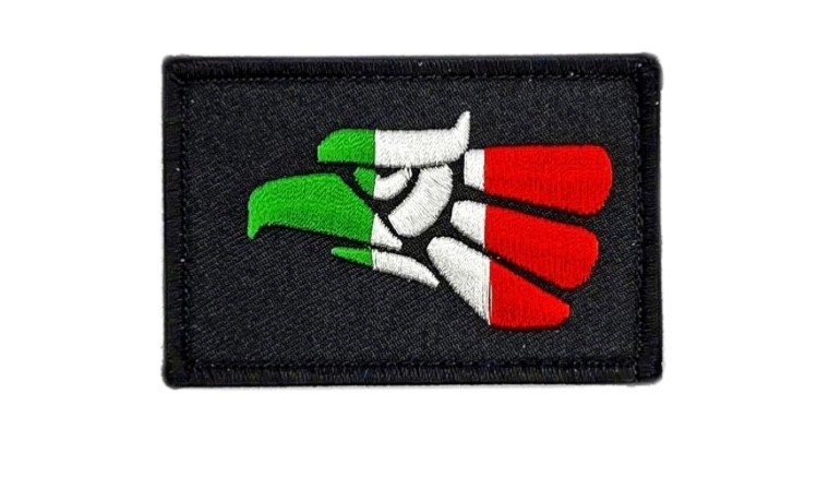 HECHO EN MEXICO EAGLE AZTEC 2 X 3 TACTICAL MORALE HOOK & LOOP EMBROIDERED  PATCH
