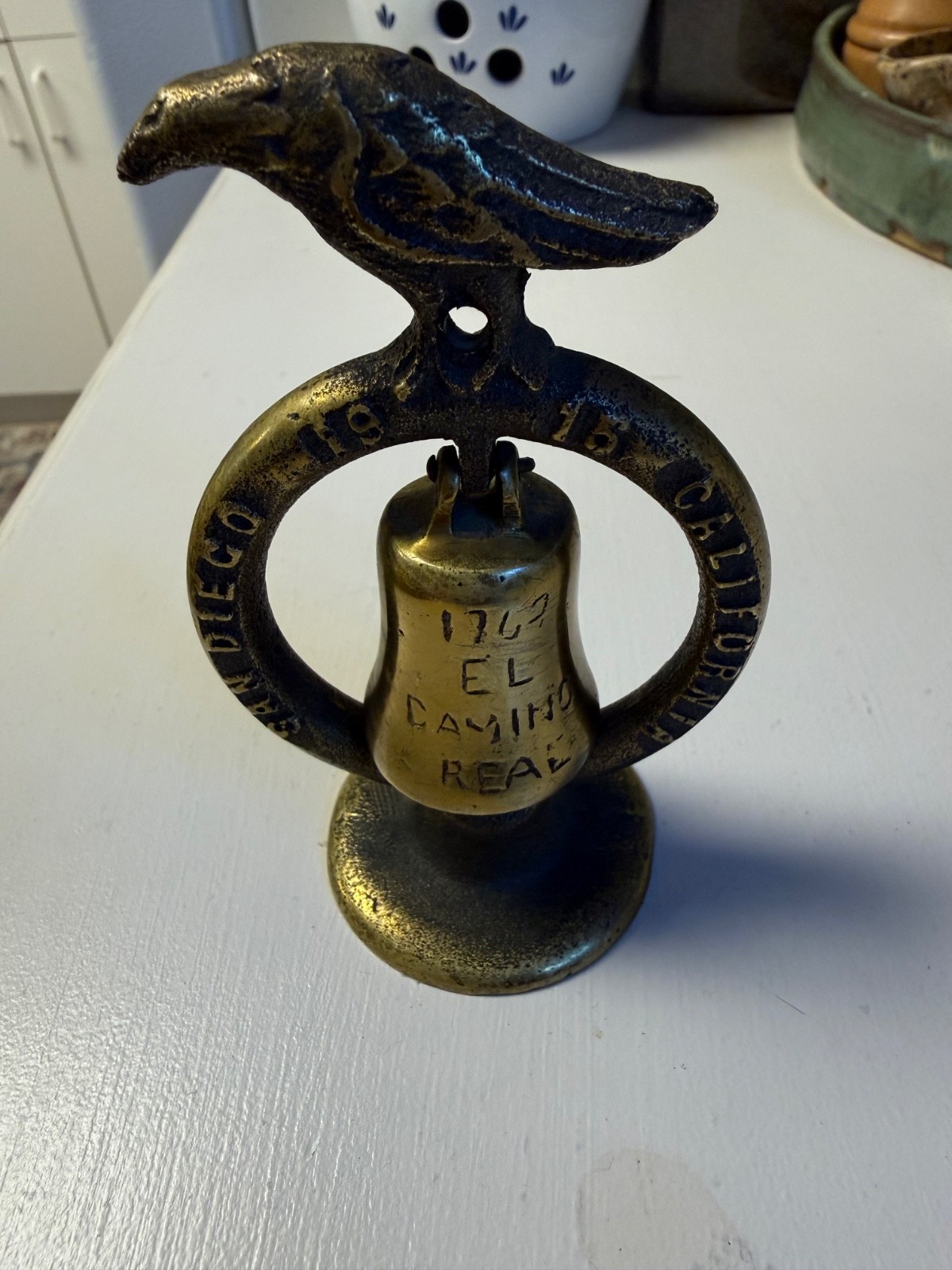 antique mission bell 1915