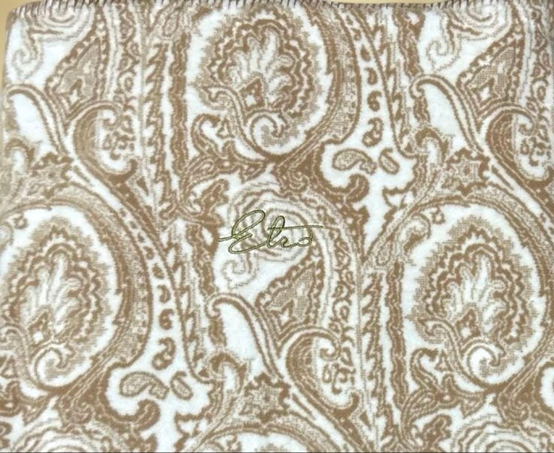 Etro Home Collection Cotton Blanket Limited Edition VHTF Designer Daily Use Popu