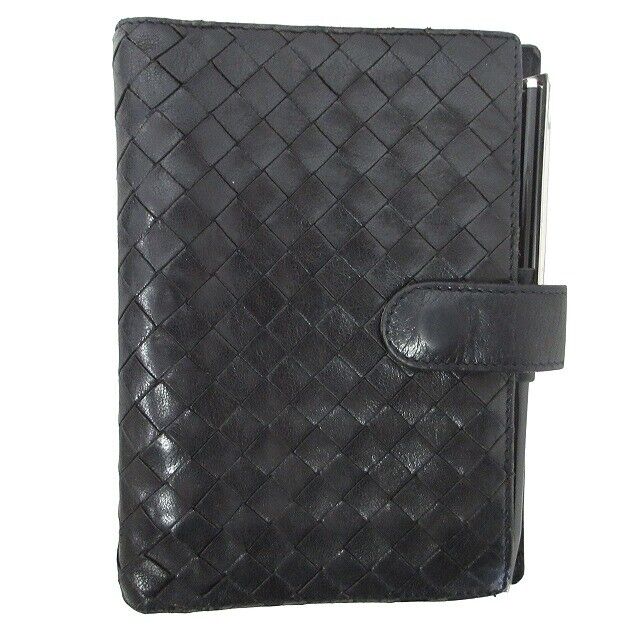 Bottega Veneta BOTTEGA VENETA Intrecciato Leather System Notebook Cover Notepa