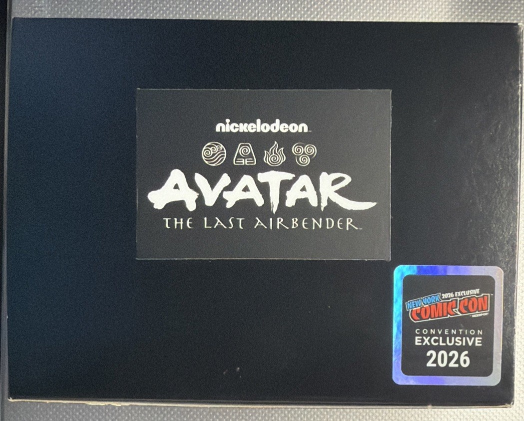 2026 NYCC Exclusive Agoro Avatar The Last Airbender Mystery Box Unopened
