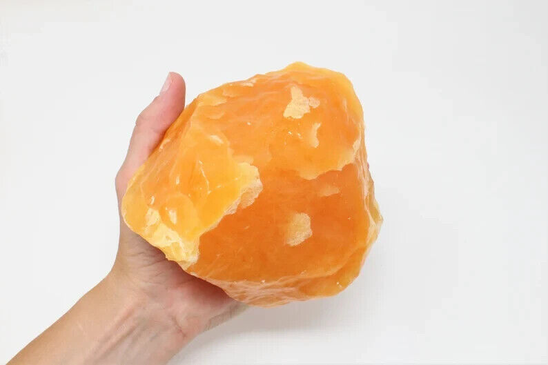 GIANT Yellow Calcite Stones Large Raw Healing Crystals Natural Lapidary Rocks
