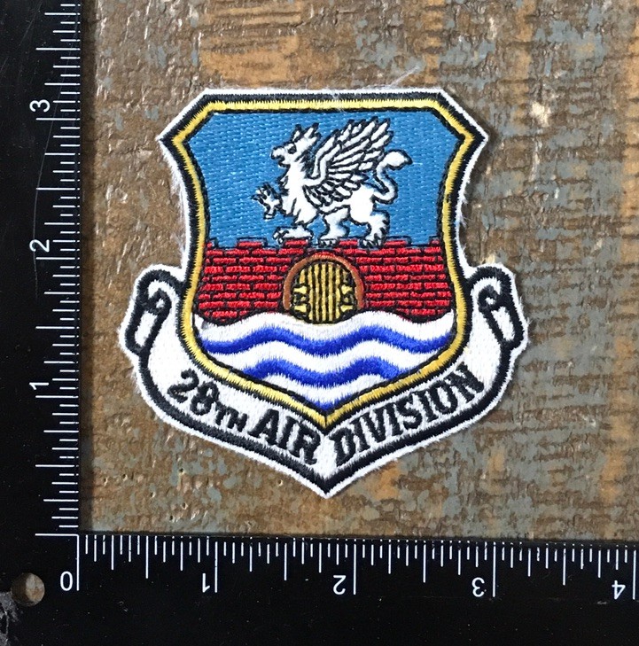 US Air Force 28th Air Division Patch USAF
