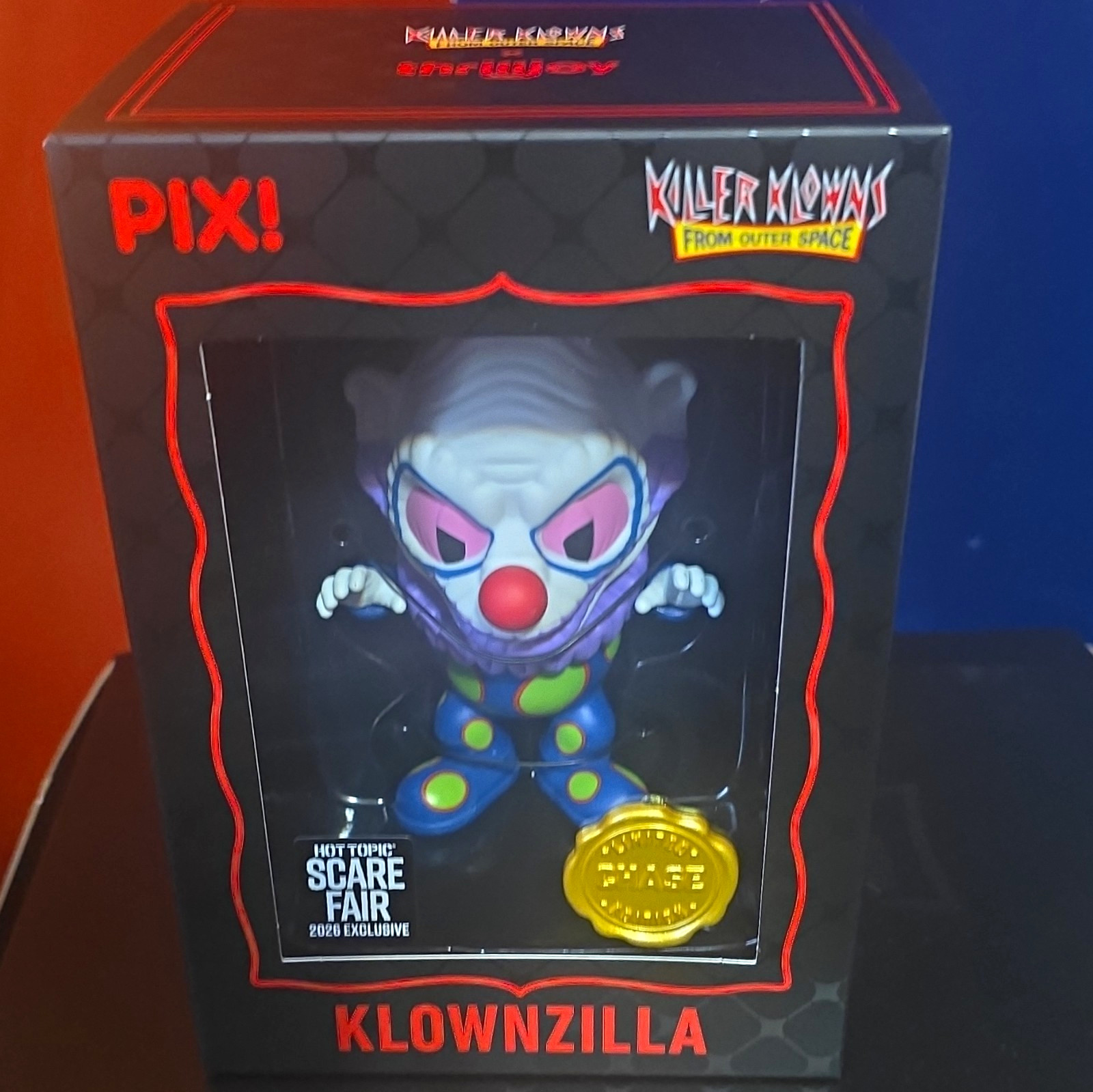 thrilljoy PIX Klownzilla Vinyl Figure Chase LE Hot Topic Excl 8000 2026