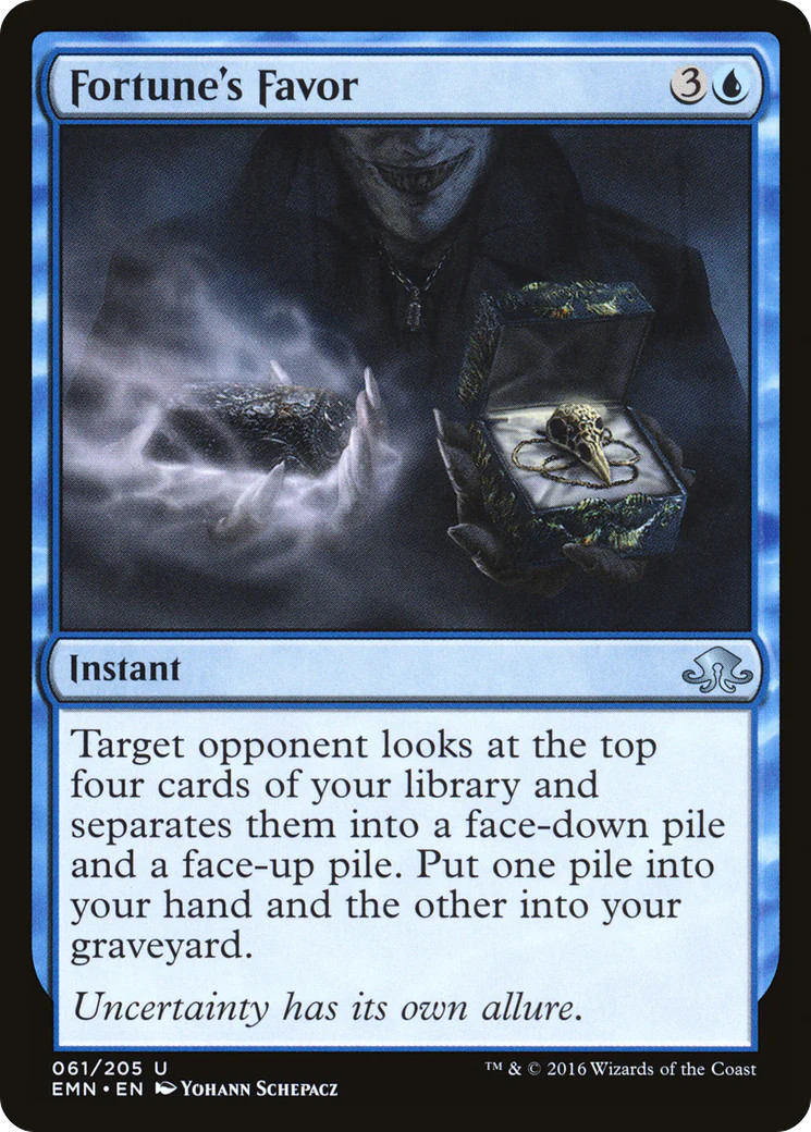 Fortune's Favor [Eldritch Moon] Magic MTG