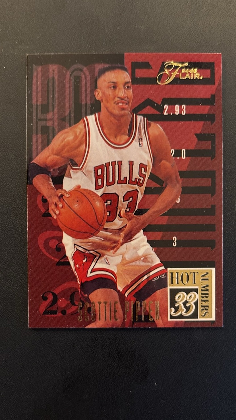 Scottie Pippen - 13 of 20 - Lightly Played Condition - Grade 6
