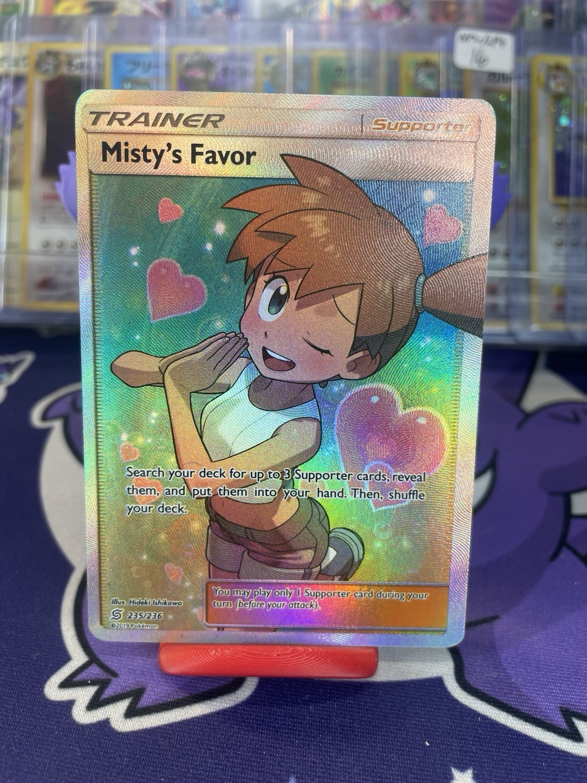 Pokemon TCG Misty\'s Favor 235/236 SM-Unified Minds English 2019