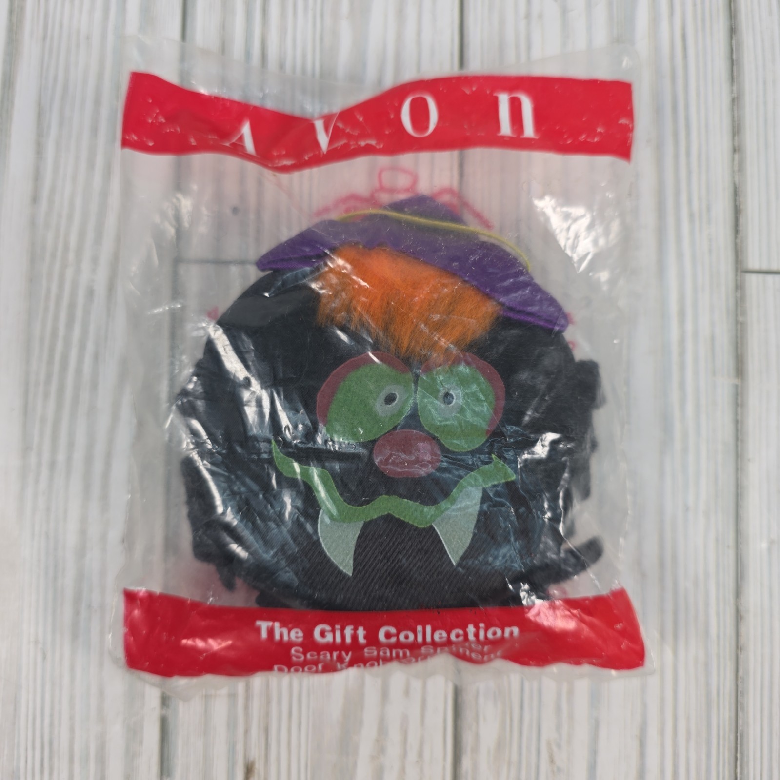 Vintage Avon Scary Sam Spider Door Knob Decoration Halloween - New