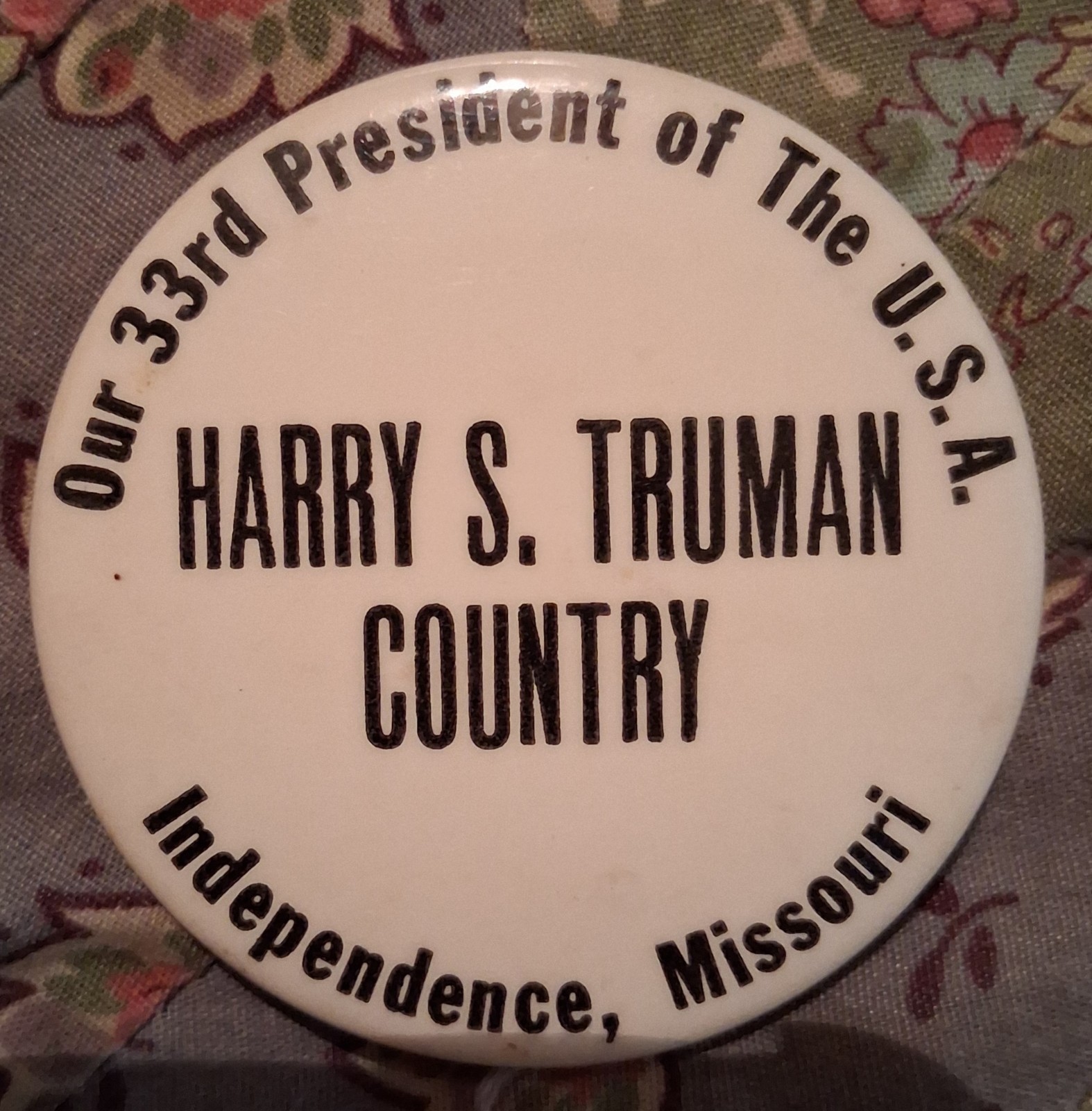 1948/1949 TRUMAN COUNTRY MISSOURI POLITICAL, Rare, Read