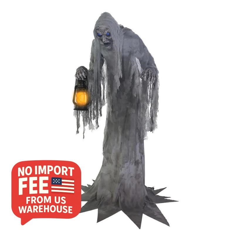 Animated DigitEye Wailing Phantom with Sound 7 FT Halloween Animatronic MR124766
