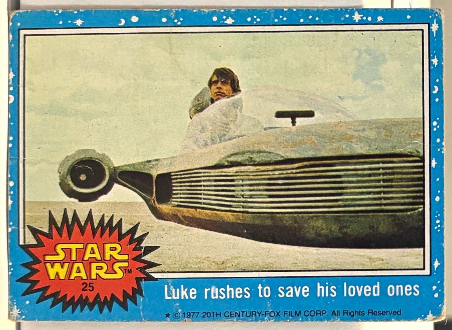 Topps Star Wars 1977 Non-Sport Trading Card Lot (2) #238 Luke Skywalker