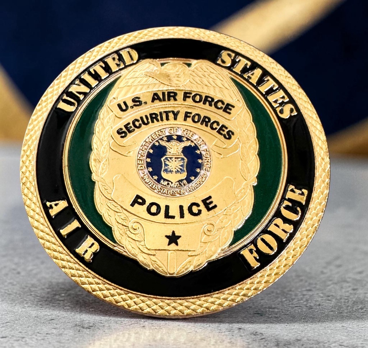 United States Air Force SECURITY FORCES POLICE Challenge Coin ·GREAT GIFT· ·NEW·