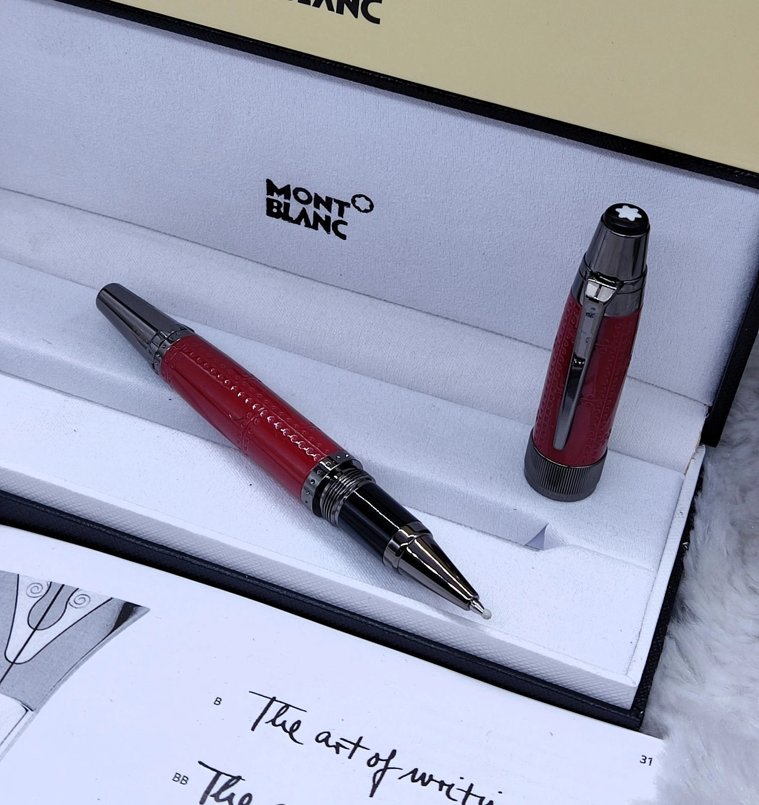 Montblanc Great Writers Edition Antoine de Saint Exupery Rollerball Pen Gift Box
